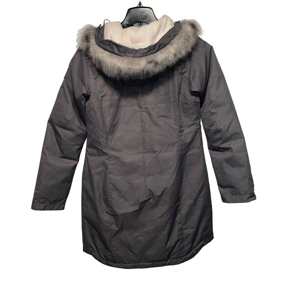 Columbia Women's Suttle Mountain Long Insulated Jacket Grey Coats S $230 - Picture 9 of 10